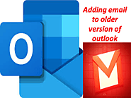 Stappen voor het toevoegen van een e-mail aan de oude versie van Microsoft Outlook – Site Title