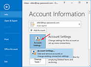 Hoe kan Microsoft Outlook wachtwoord wijzigen?