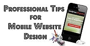 Professional Tips for Mobile Website Design