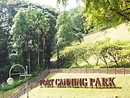 Climb the hill at Fort Canning Park