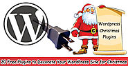 20 Free Plugins to Decorate Your WordPress Site for Christmas