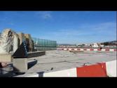 Gibraltar Airport, aircraft landing, Gibraltar, United Kingdom