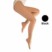 Blue Jay An Elite Healthcare Brand Sheer Support Compression Legwear - 15-20 mmHg | Light Weight, Black , Firm Suppor...