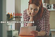 One Hour Payday Loans- Get Fast Amount of Cash to Achieve Emergencies