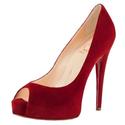 Sale red bottom heels-christian louboutin Vendome 120mm pumps red suede