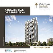 Acquire the once in a lifetime living experience at Castel Royale 3 bhk luxury apartments in Pune.
