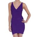 Hot sale Herve Leger Lauren Bandage Dress Purple for cheap!