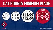 California State Minimum Wage