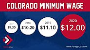Colorado State Minimum Wage (2020)