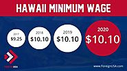 Hawaii State Minimum Wage - Foreign USA