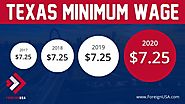 Texas State Minimum Wage - Foreign USA