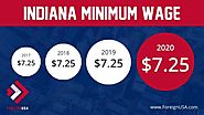 Indiana State Minimum Wage (2020 and Previous Years)