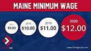 Minimum Wage in Maine (Maine Minimum Wage 2020)