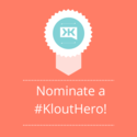 Nominate a #KloutHero on Twitter | The Klout Blog
