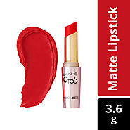Lakme 9 to 5 Primer + Matte Lip Color – LC MR1 Red Coat