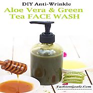 DIY Aloe Vera And Green Tea Face Wash | FASHION GOALZ