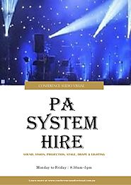 Microphone and PA System Hire Services to Make Your Event Successful