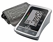 Blue Jay Perfect Measure Deluxe Large Digit Arm Blood Pressure Kit - Blood Pressure Measuring Kit, Adult BP Meter, 2 ...