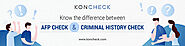 Know the difference between AFP Check and Criminal History Check