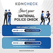 KONCHECK offers tailor-made business solutions for your organisation! – National Police Check & Background Check