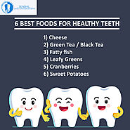 6 foods for healthy teeth