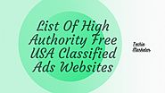 Free Classified Sites in USA With or Without Registration
