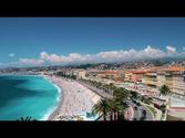 Nice - Beach and the Promenade des Anglais. French Riviera, France [HD] (videoturysta)