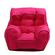Pink Organic Cotton Kid’s Sofa