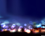 Blur Lights PowerPoint Template | Free Powerpoint Templates