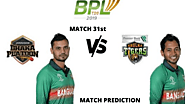 Dhaka Platoon vs Khulna Tigers, 31st Match Prediction