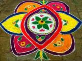 Easy rangoli arts and designs