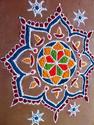 How to create kolam designs with dots?