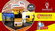 Exhibition Stand Design & Build for Omicron at GridTech 2019 - Panache Exhibitions