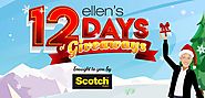 Ellen's 12 Days of Giveaways 2019 (ellentube.com/12days)