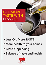 Get More Taste With Less Oil