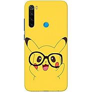 Buy Pikachu Redmi Note 8 Back Cover Online at Beyoung