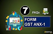 1. How to enter details of GST ANX-1 in Offline Tool?