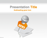 World News PowerPoint Template | Free Powerpoint Templates