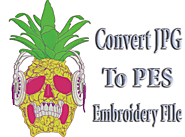Convert JPG To PES - Digi Embroidery