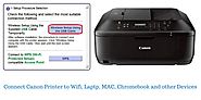 How to Connect Canon Printer to WiFi:1-855-788-2810 Laptop,MAC & PC