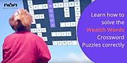 Learn how to solve the Wealth Words Crossword Puzzles correctly!