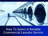 Features Of A Great Commercial Laundry Service
