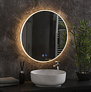 Extra Large Round Bathroom Mirror - Traditional Bathroom Mirror for Sale