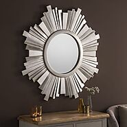 Large Sunburst Mirror - Gold Sunburst Mirror | Shop Online at Amor Décor