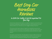 Best Dog Car Harnesses Reviews