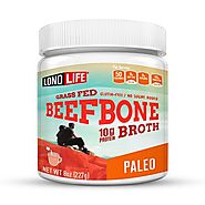 Grass-Fed Beef Bone Broth Powder - Single Serve Cups | LonoLife