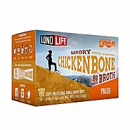 Chicken Bone Broth Powder - Single Serve Cups | LonoLife