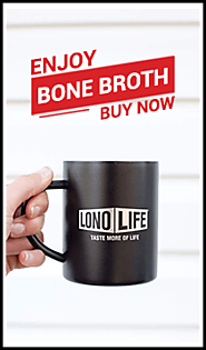 Low-Sodium Grass-Fed Beef Bone Broth Powder - Single Serve Cups | LonoLife