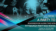 A Party to Remember for A Long Time with Pittsburgh Party Bus Rental - MY SITE