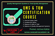 Quality Management Course & Total Quality Management Systems
